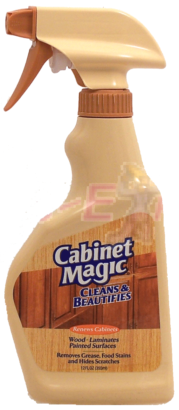 Cabinet Magic&nbsp;&nbsp;cleans & beautifies wood laminates painted surfaces Full-Size Picture
